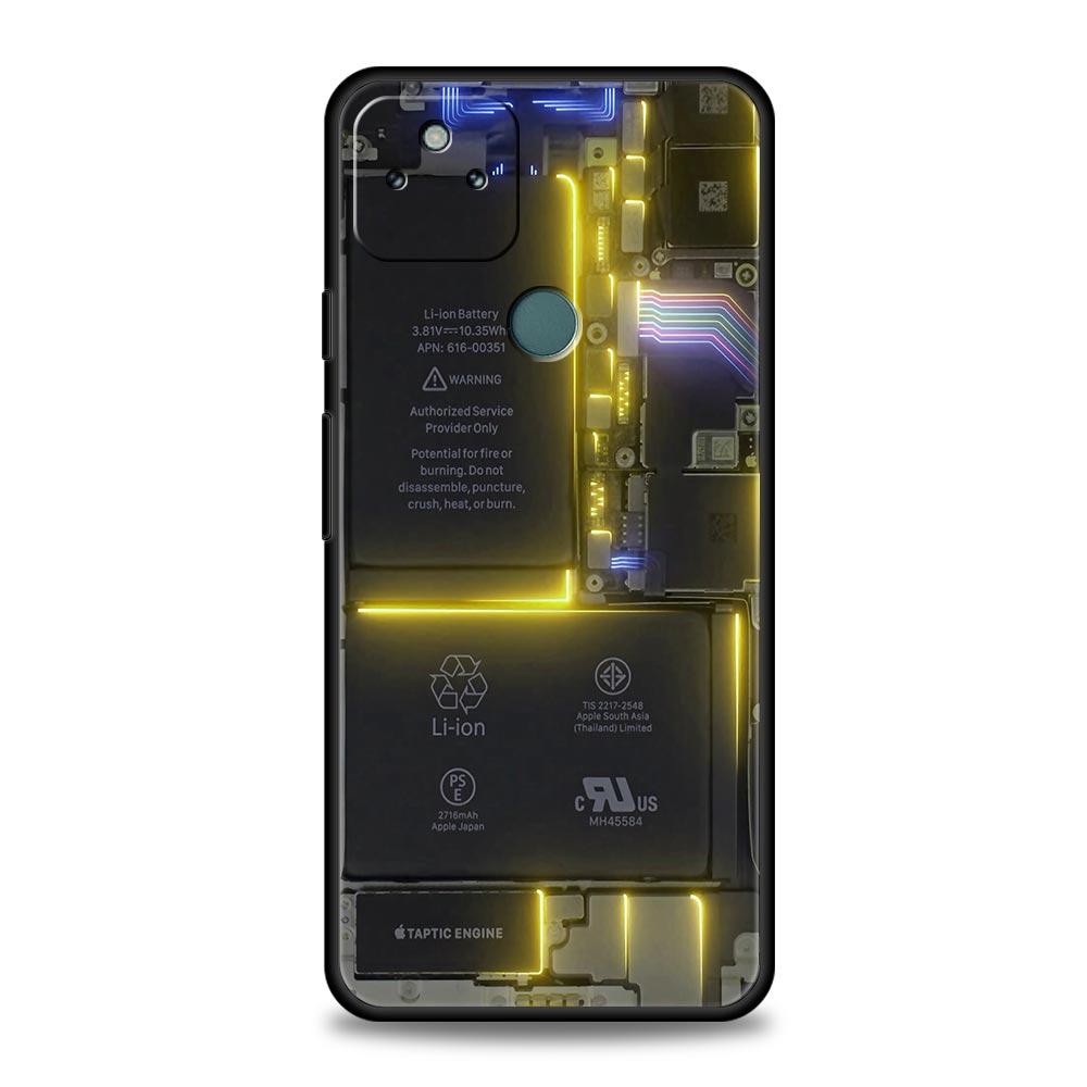 Main Circuit Board Pattern Phone Case Cover for Google Pixel 10 9 8 7 6 9A 8A 7A 6A Pro Shockproof Soft TPU 10 Pro XL Shell Bags