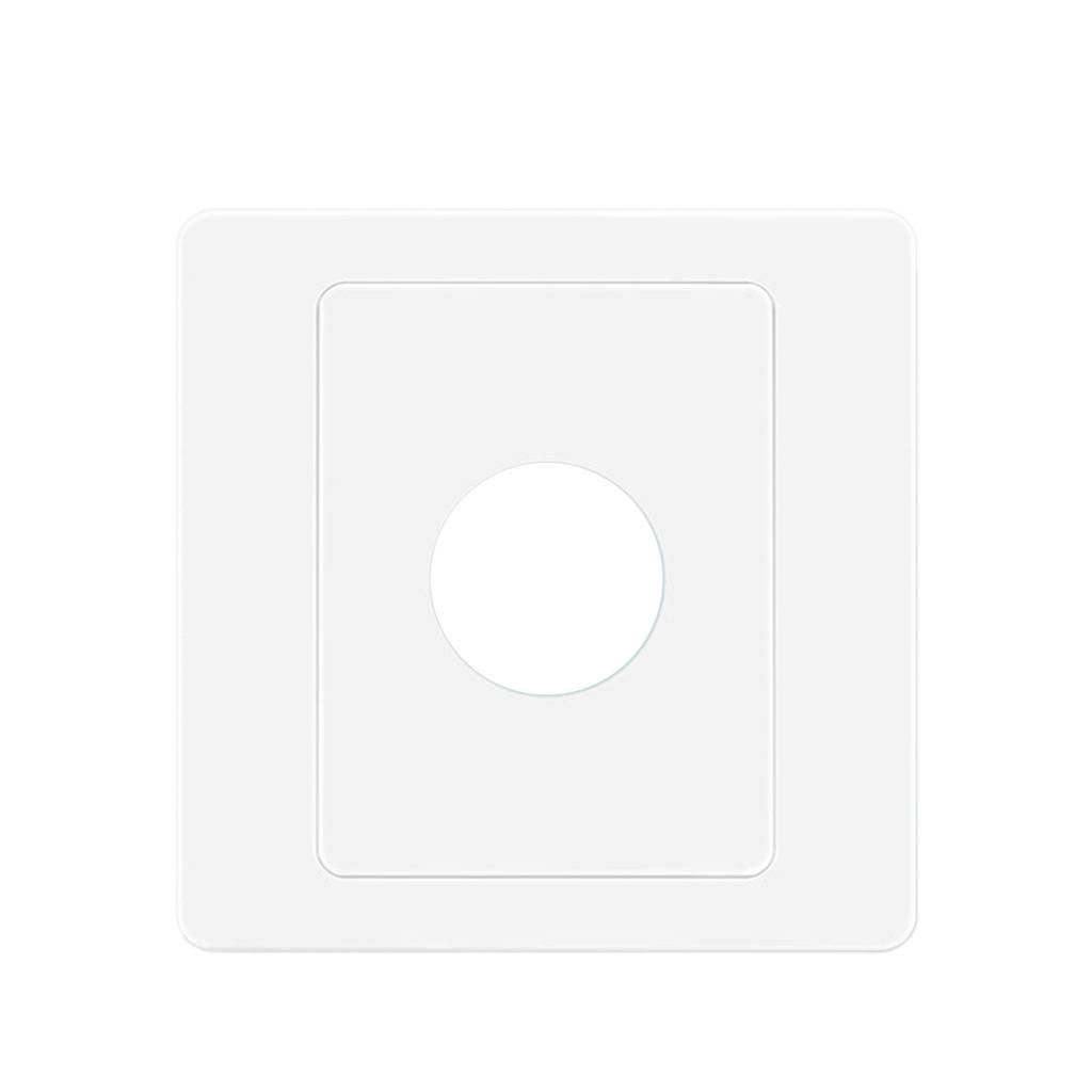 Nowoczesny Panel Dekoracyjny z Maskownicą Kabli Współczesna Płyta Maskująca Elegancka Płytka Czołowa Odpowiednia do Gniazda Typu 86