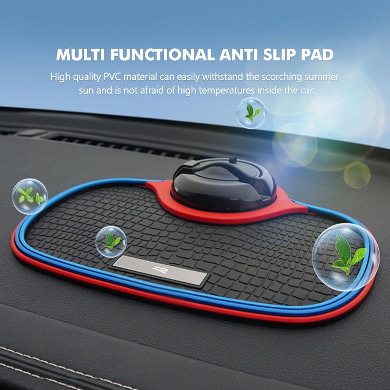 VFHJQ1 Multifunction Car Anti-Slip Mat Phone Holder Car Dashboard Mat For Volkswagen VW GTI Tiguan Passat B5 B6 B7 CC Jetta MK5 MK6