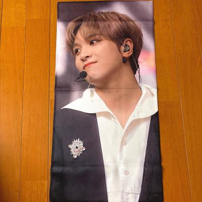 [USED] Purchased from NCT Haechan's Master: Towel, Fan, Postcard