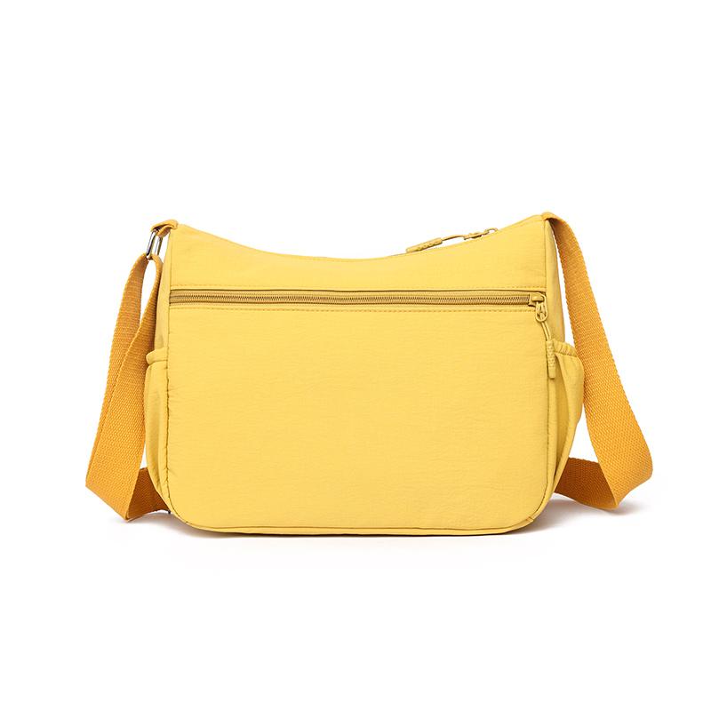 Solid Color Commuter Women's Bag Large Capacity Shoulder Crossbody Bag Multi-compartment Mobile Phone Bag