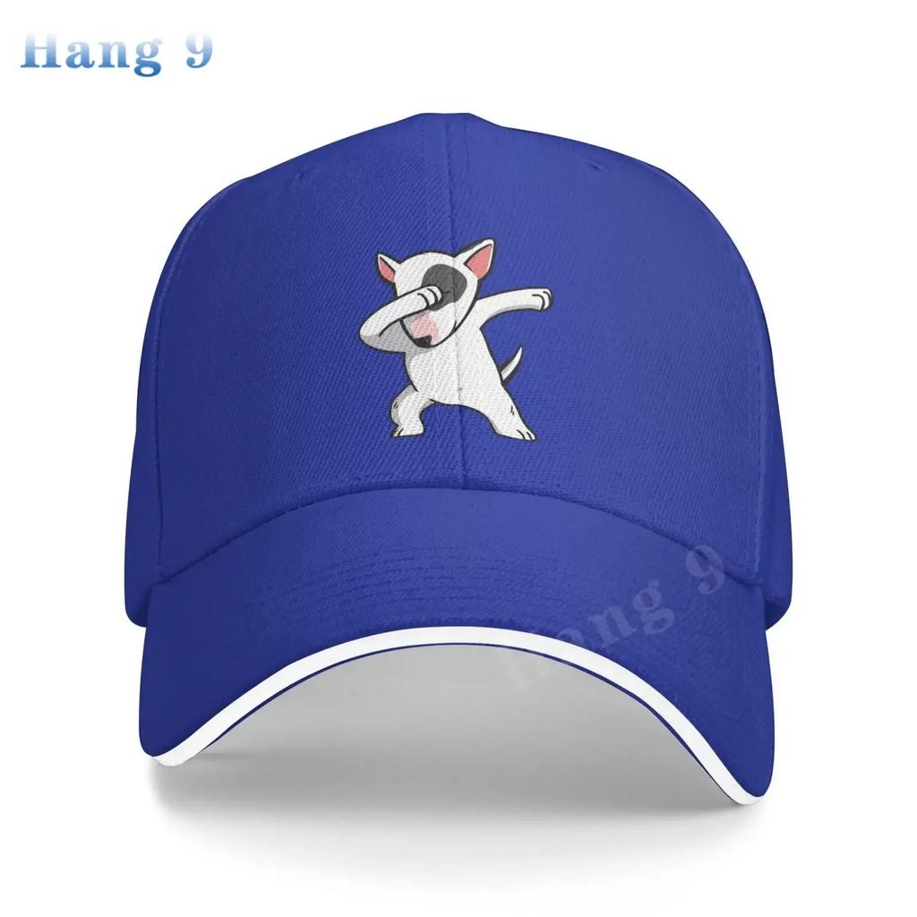 English Bull Terrier Baseball Caps Funny Unisex Soft Casquette Cap Fashion Denim Hat Vintage Adjustable Black