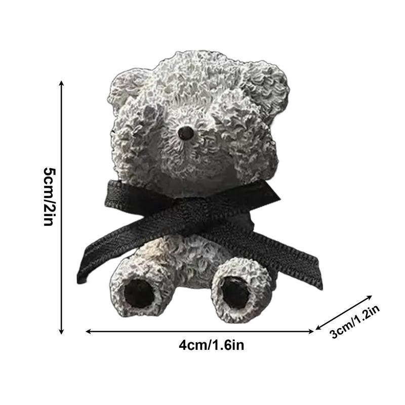 Car Vent Clip Diffuser Bear With Bow Car Aromatherapy Diffuser Aromatherapy Scent & Car Fragrance Diffuser Oil & Aromatherapy