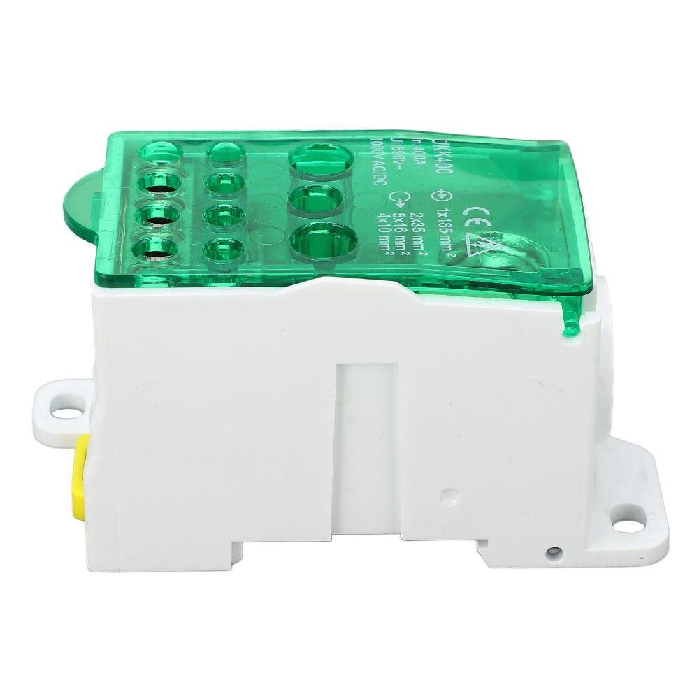 690V Terminal Block Junction Box 400A Red Blue Yellow Green DIN Rail Distribution Box Power Distribution Box Control Cabinets