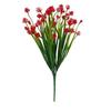 Simulation 7 Fork Spring Grass Camellia Artificial Green Plant Simulation Flower Small Fresh Home Wedding Outdoor Decoration
