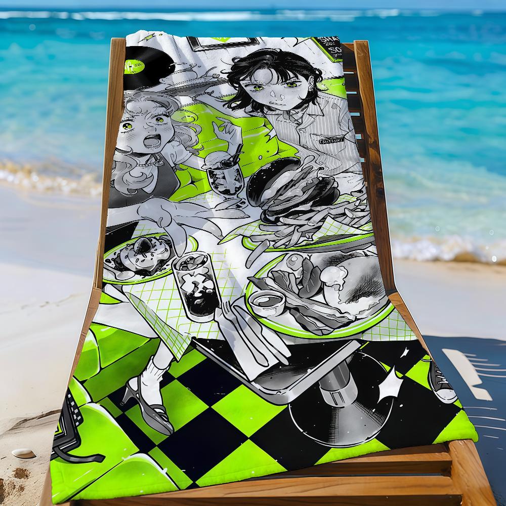 The Guy She was Interested in wasn't a Guy Towel Sports Quick Dry Travel Camping Gear Sandproof Soft Light Large Beach Towel