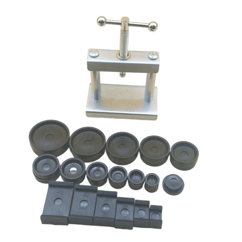 

Регулируемый пресс для задней крышки часов, устройство для закрытия корпуса часов для разных размеров и материалов, профессиональное использование в домашних условиях 1