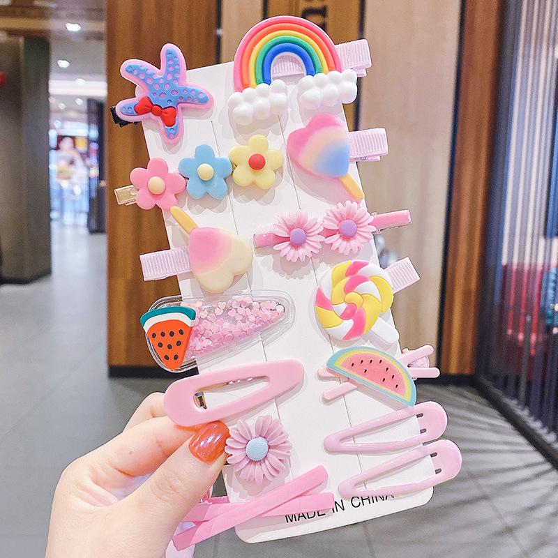 2025 Dopamine Color Children's Hair Clips - Cute Duckbill Hair Accessories for Girls