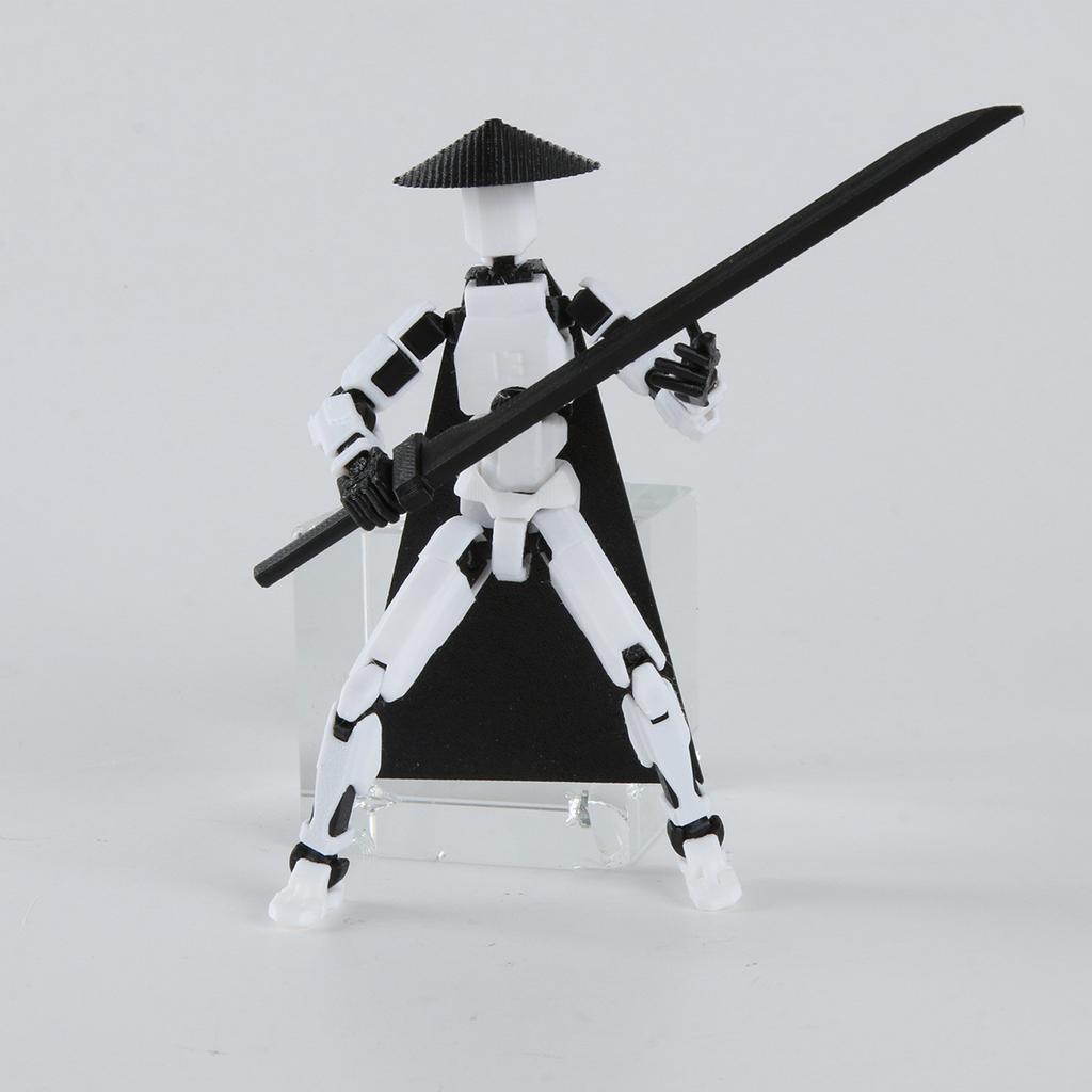 Zestaw mobilnych lalek, mobilna lalka Titan Robot z nadrukiem 3D, ruchoma lalka mobilna, odpowiednia dla kolekcjonerów, dekoracja stołu