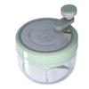 Green Food Processor Kitchen Gadgets 200ml/400ml Vegetable Chopper Blender Stainless Steel Blades Manual Pull Food Chopper