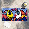Farben R-Romero B-Britto Kunst Handtuch Dusche Sauna Reise Spa Schnelltrocknend Fitnessstudio Zubehör Weich Groß Strandhandtücher