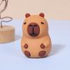 Cute Capybara Cartoon Animal Plush Pencil Sharpener and Desktop Ornament for Students