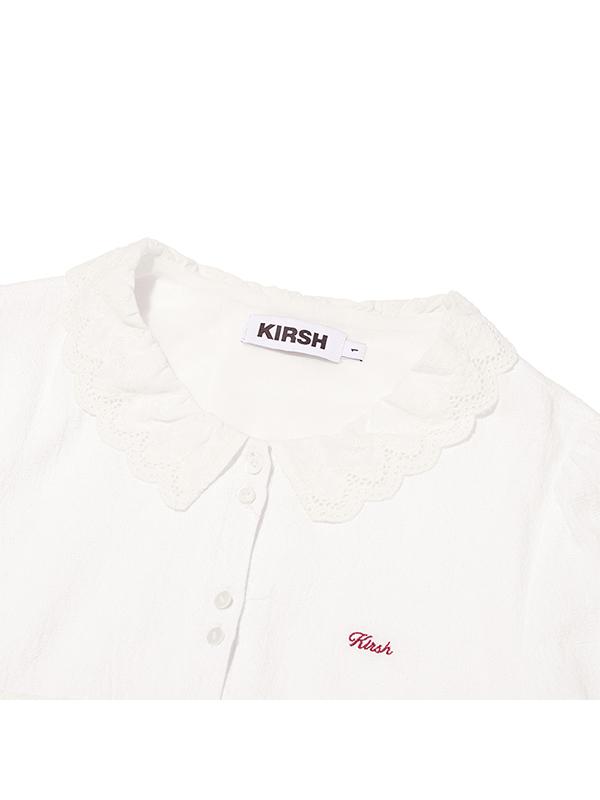 KIRSH Layered Shirt Mini Dress [White]