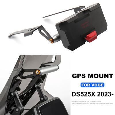 GPS Mount Phone Navigation Bracket Holder 12MM/22MM Motorcycle Accessories For Voge DS525X DS 525 X DSX525 525DSX 2023 2024