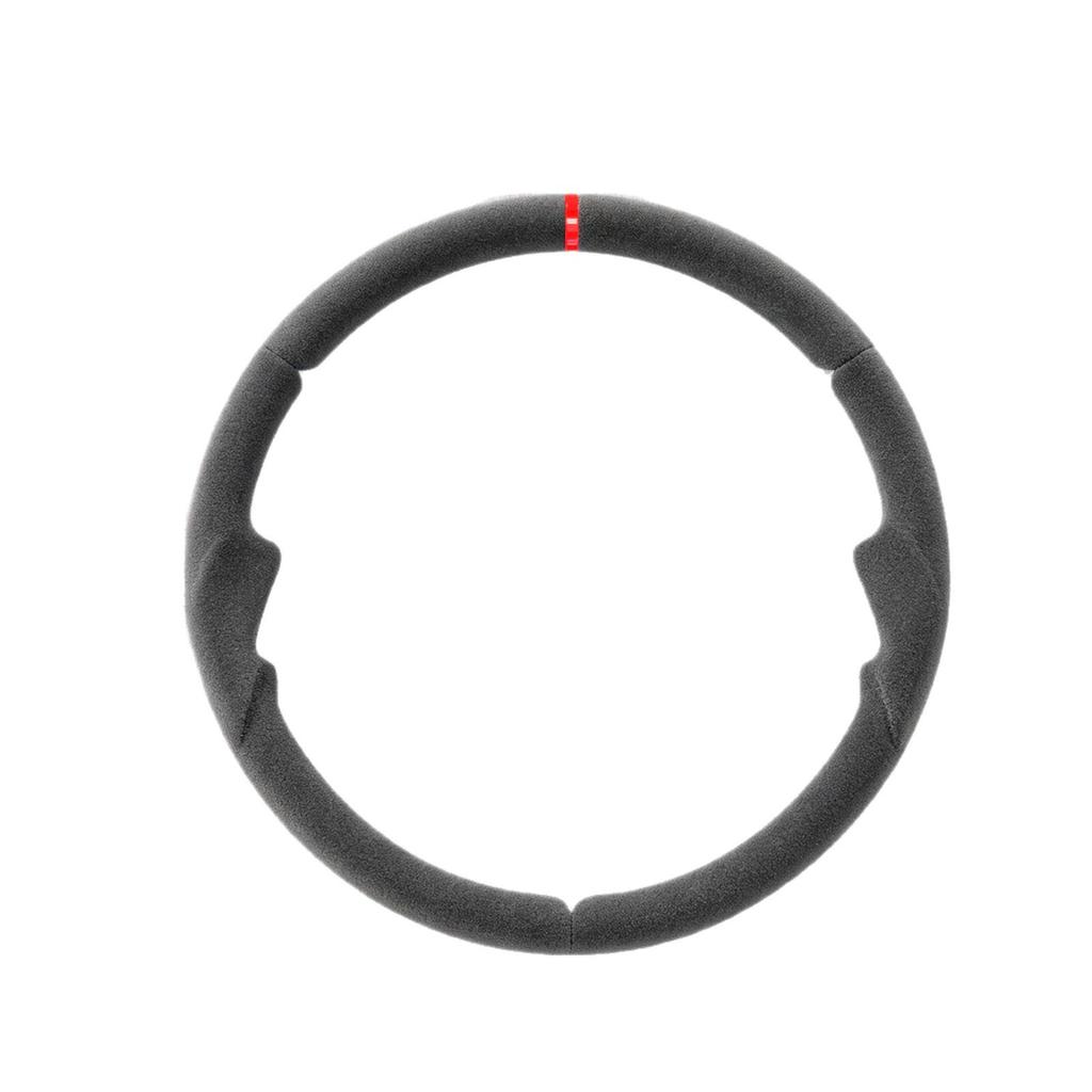 Napa Leather No-Sew 3-Piece Anti-Slip Steering Wheel Cover for Mitsubishi