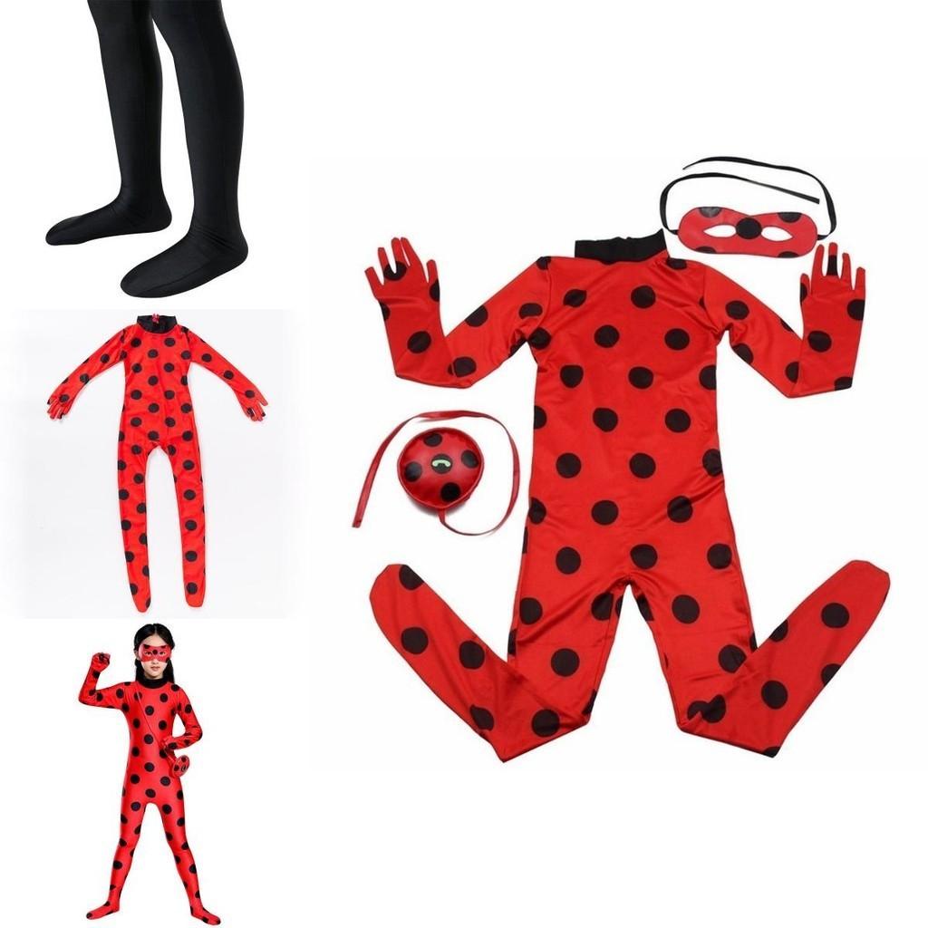 Miraculous Ladybug Cosplay Costume For Kids And Adults Perfect For Halloween And Christmas Parties!