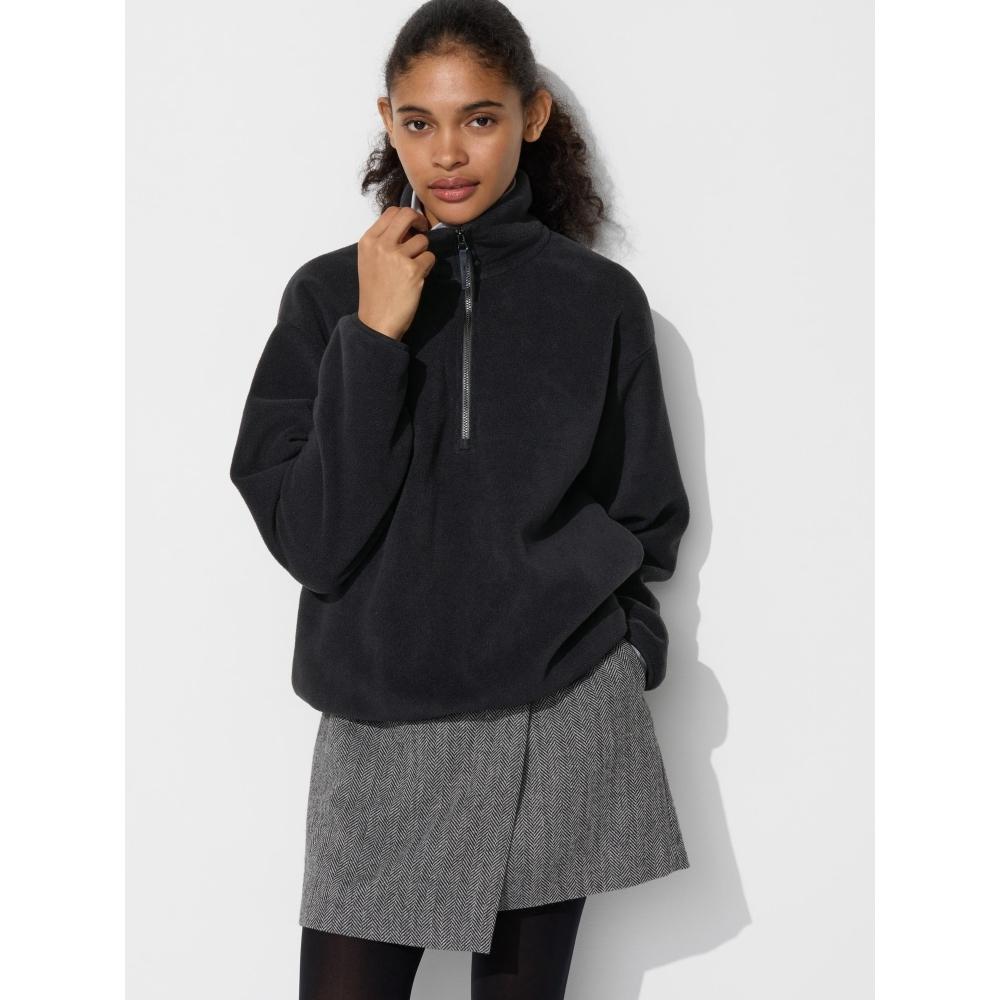 Uniqlo Japan Fleece Half Zip Pullover