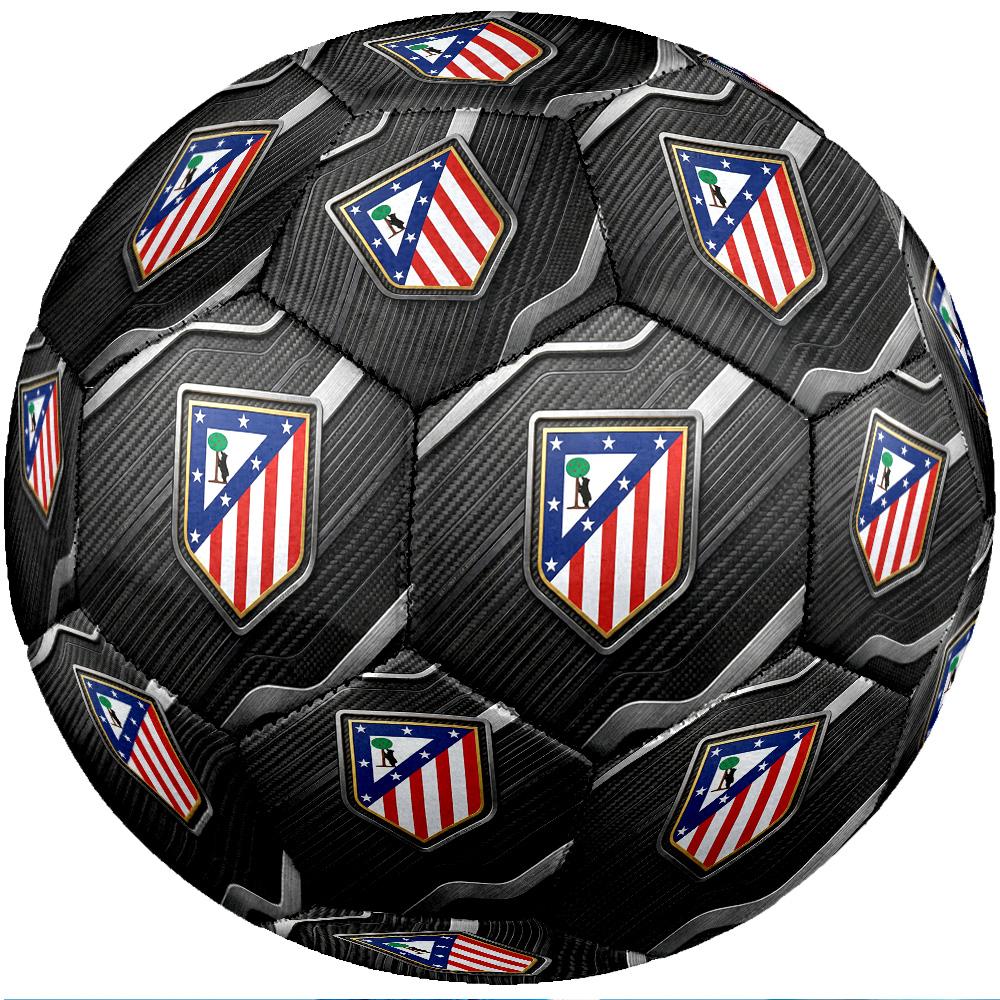 Pallone da calcio Tema Atletico Madrid Taglia 5 Pallone da calcio Tocco Morbido Pallone da calcio per Allenamento Professionale per Sport all'Aperto