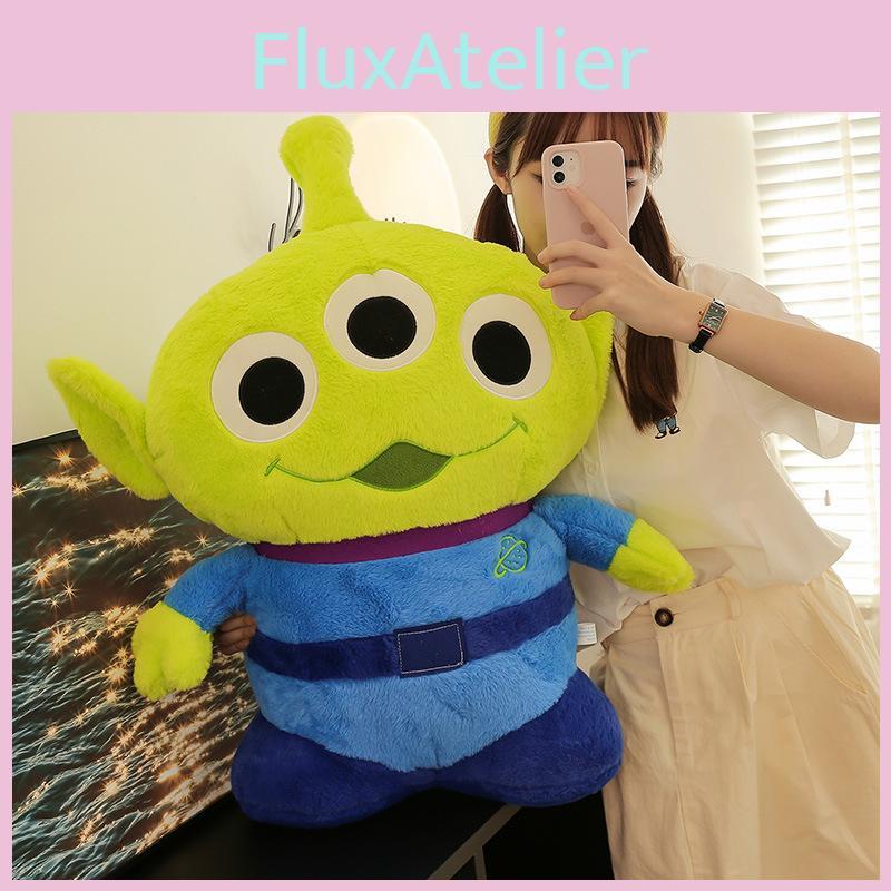 Story Toy Alien Plush Doll Cute Three Eyed Monster Soft Toy For Collectors Kids