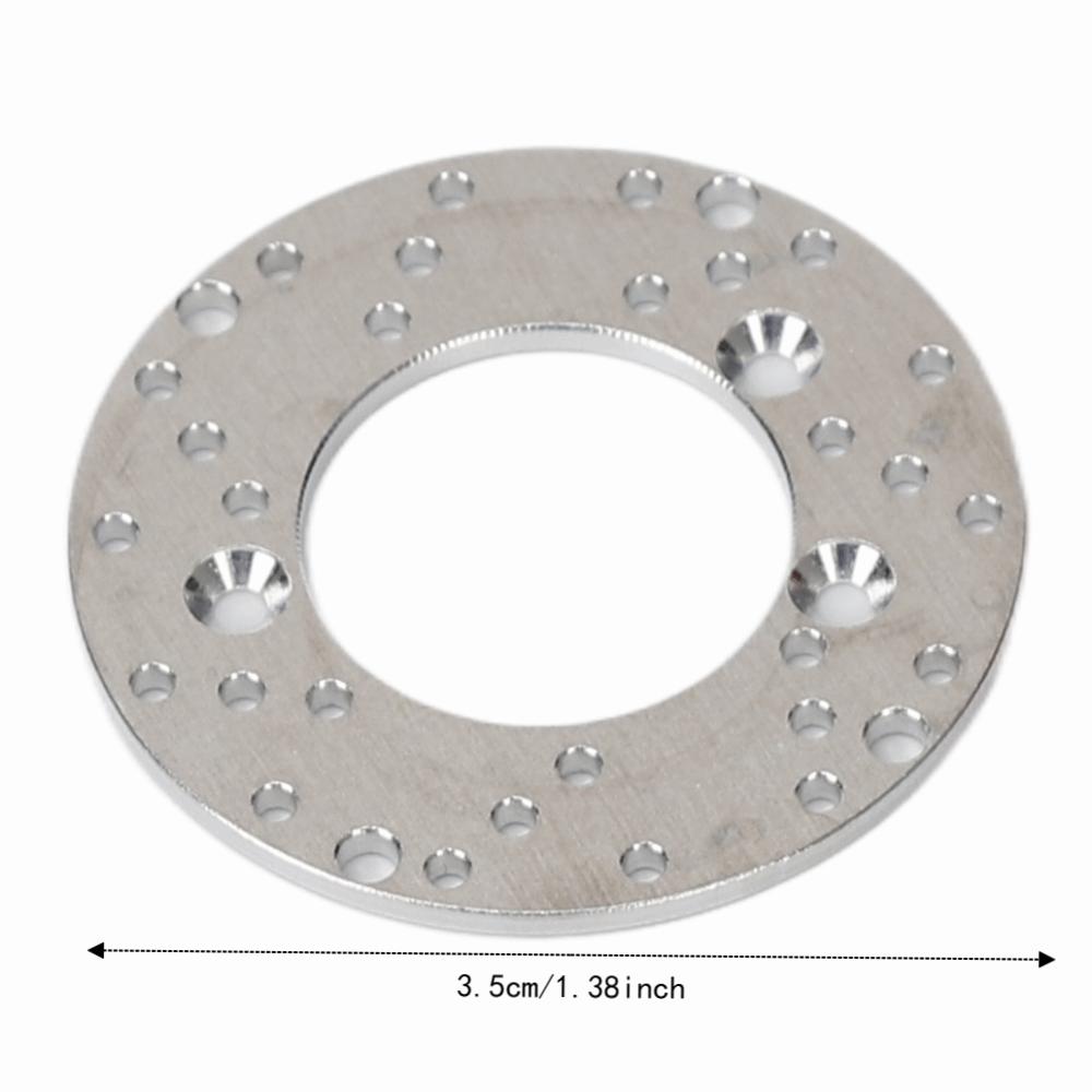 2 Pcs/Set Aluminum Alloy RC Wheel Brake Disc for Traxxas TRX4/TRX6 1/10 RC Cars For RC Upgrade