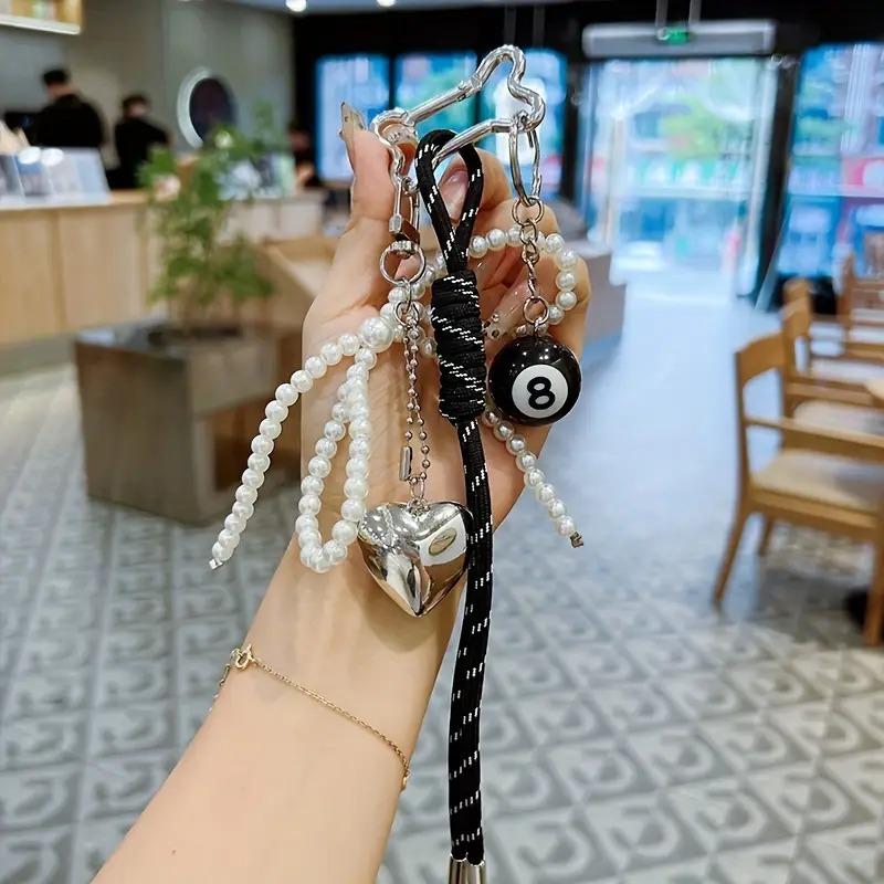 Tassenhanger Creatief Handgeweven Touw Tennis Uniek Weef Touw Biljart Auto Accessoires Tas Hanger