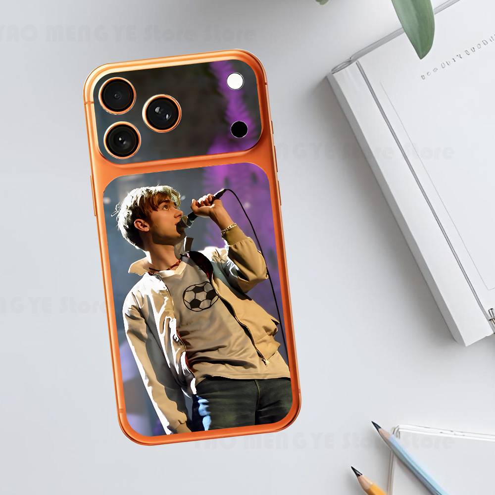 Sänger D-Damon A-Albarn Für IPhone 17 Pro ProMax Vollständige Rückabdeckung Aufkleber Wrap Skin Hinterer Schutzaufkleber Film