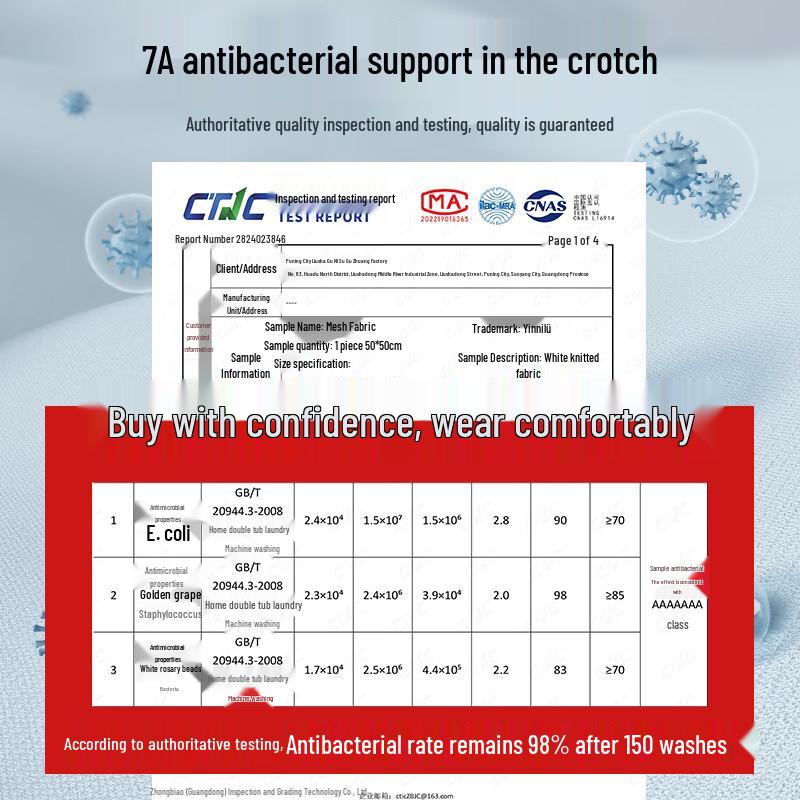 Teen Boys' Pure Cotton Antibacterial Boxer Briefs 4-Pack