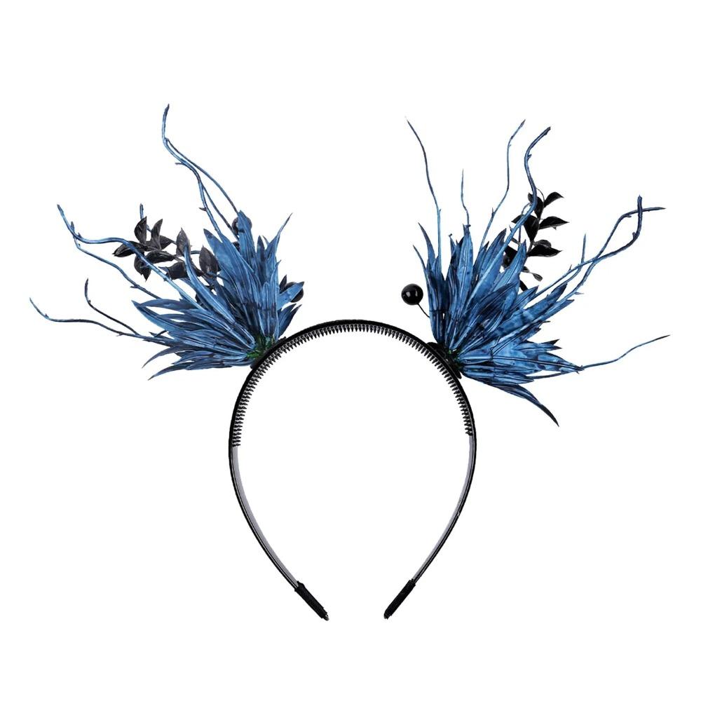 

Funny Halloween Hair Hoop Dark Butterfly Festival Hair Accessories Party Style 3