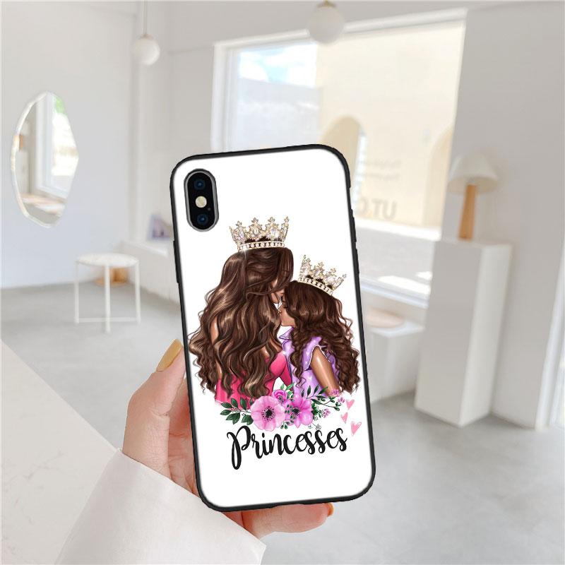

PP61 Supr Baby Mom Girl Soft Shell Phone Case for iPhone 16 15 14 13 12 Pro Max Plus Mini iPhone 15 Pro Max