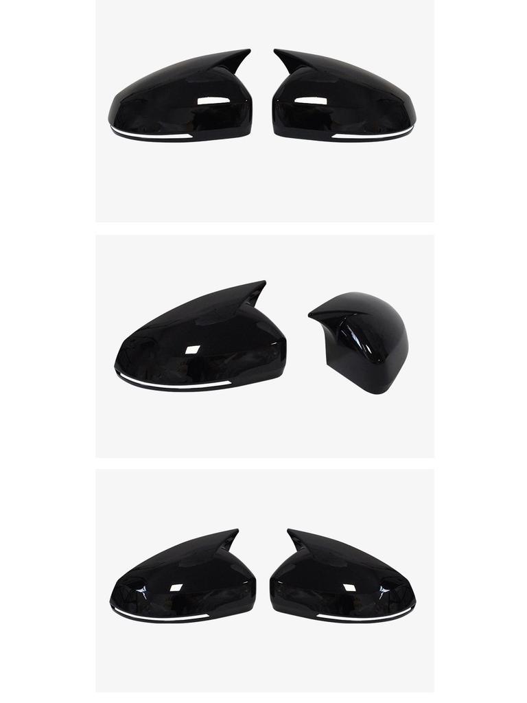 18-24 VW Tiguan Bull Horn Rearview Mirror Cover MK2.5 Modification Accessory