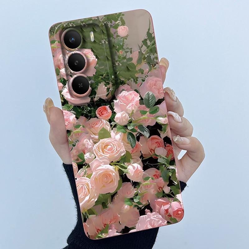 Case For Realme C71 4G Cute Panda Sweet Girls Cats Silicone Soft Back Cover For RealmeC71 4G Ultrathin Anti-Scratch Protective