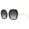 ISabel Marant Women S Square SunglaSSeS im0085S 2m29o Black Gold 55mm 2m29o