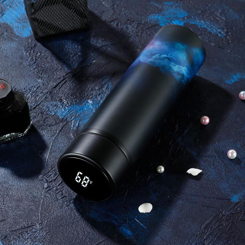 TLAKEHO Smart 304 Stainless Steel Insulated Water Bottle