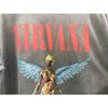 Nirvana Angel Graphic Vintage Washed T-Shirt, Retro Rock Band Oversized Cotton Tee, Streetwear Tops