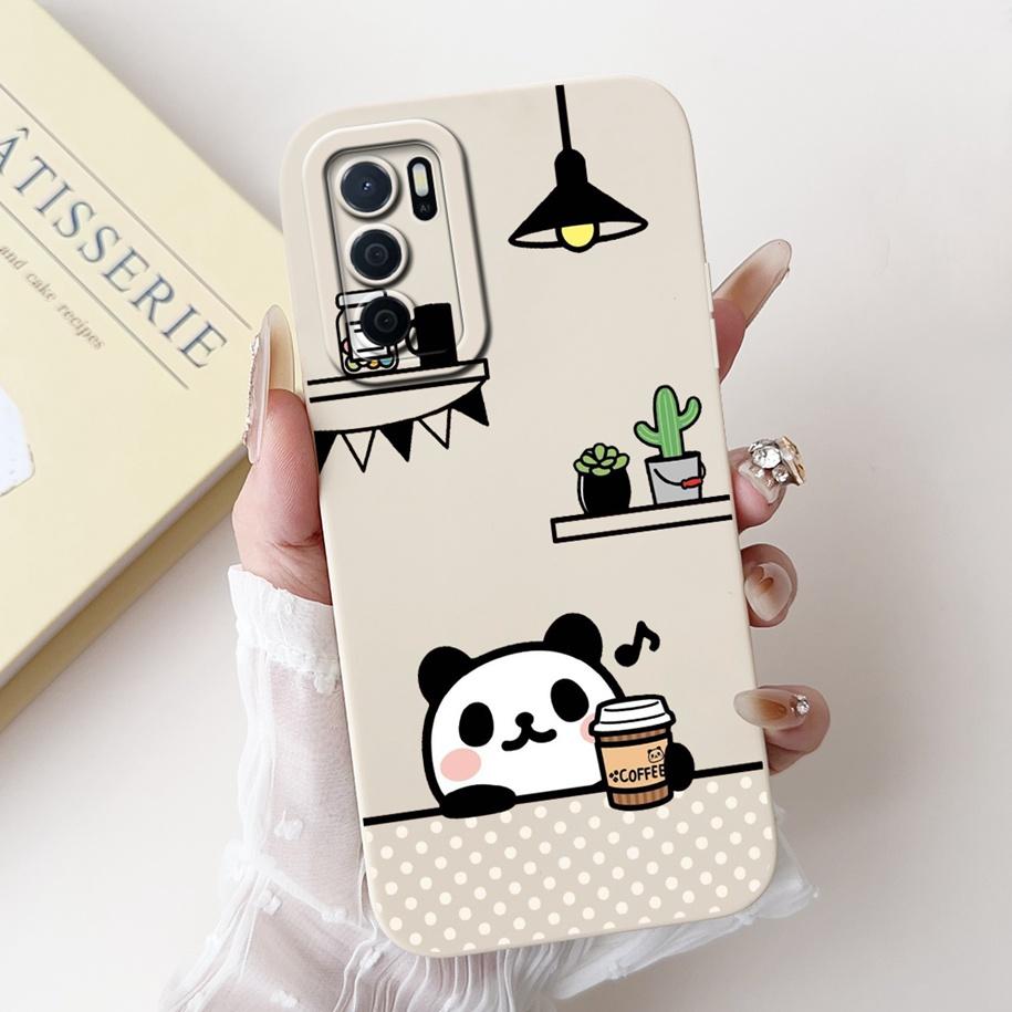 For OPPO A16 Case CPH2269 Shockproof Cover Popular Flower Matte Coque For OPPO A16S A54S CPH2271 CPH2273 Phone Cover A 16 S Capa