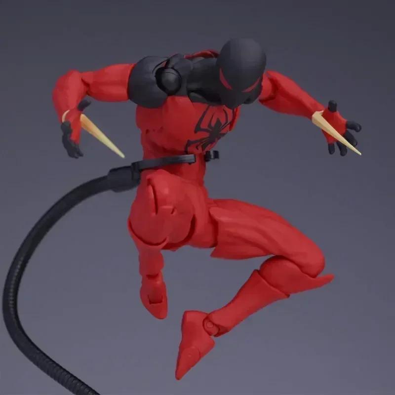 In Stock New Mess Toys The Black Neighbor Symbiotic Spider-Man Venom Suit Joint Action Figures Ornaments Boy Gift Poseable Articulated Scale Detailed