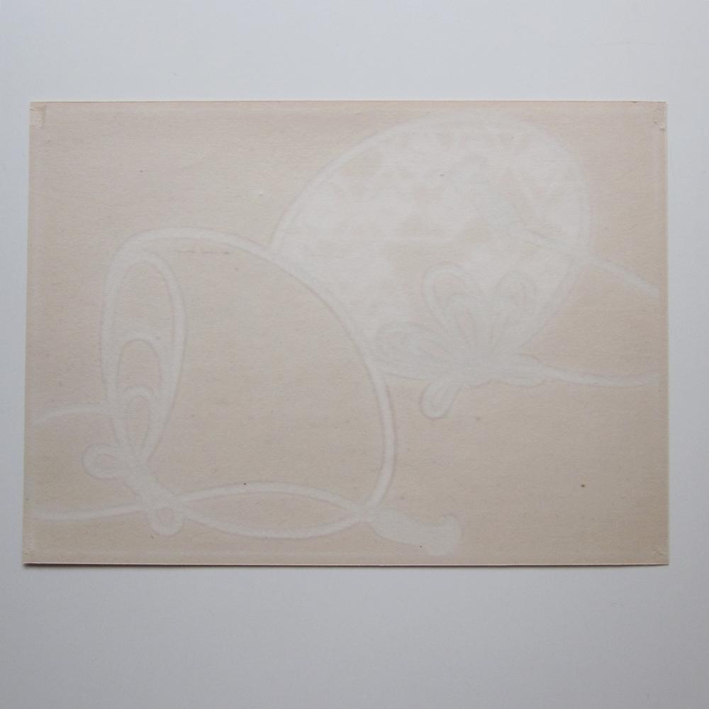 [USED] Woodblock print, knot pattern, shell matching