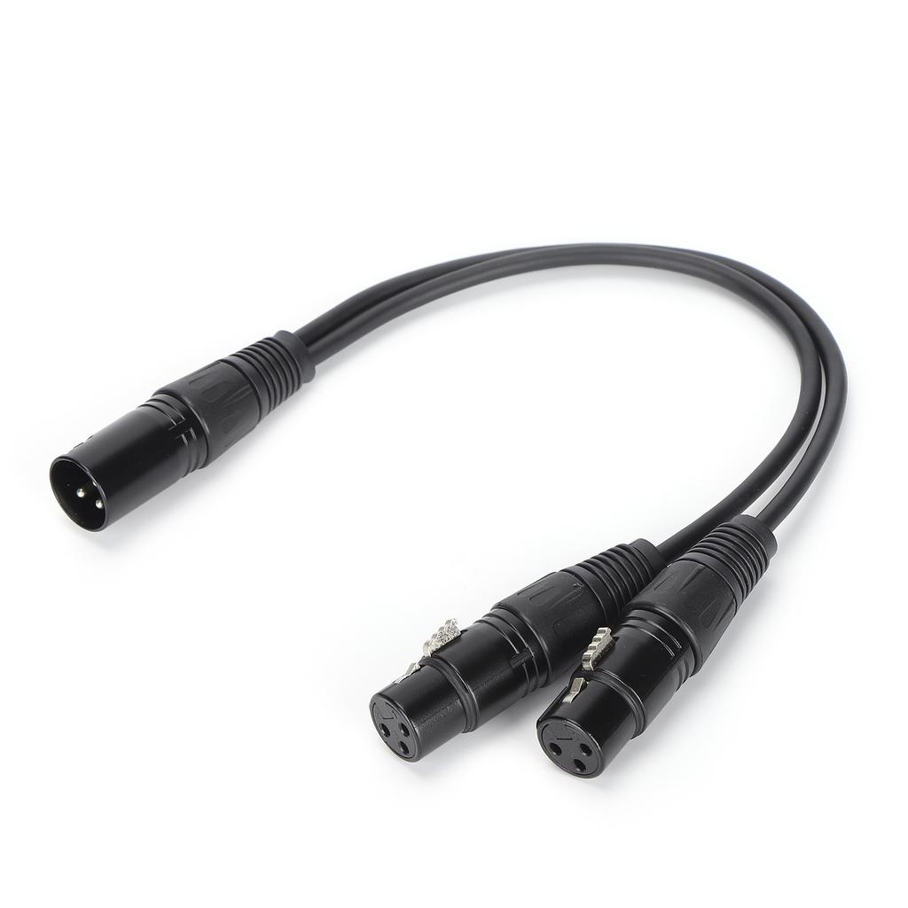 JORINDO JD606 XLR Male to Dual XLR Female Cable YType Splitter o Microphone Cable