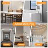 US PC Smart Glass Screen Panel Wall Switches Infrared Sensor Double Pole 90-250V 10A Power Supply 240V Single Pole