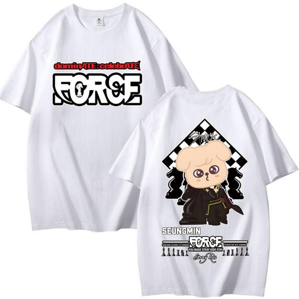 Women's And Men's Unisex Fashion Printed Round Neck Short Sleeve T-Shirt Pullover Top