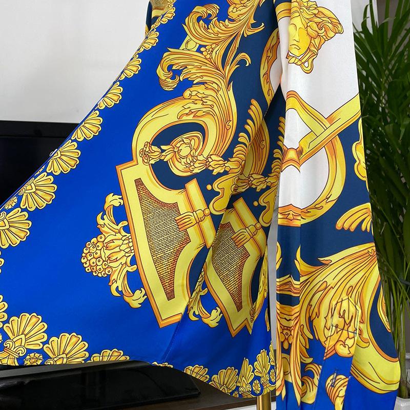 Pánská košile s dlouhým rukávem s trendy digitálním potiskem pro léto 2023