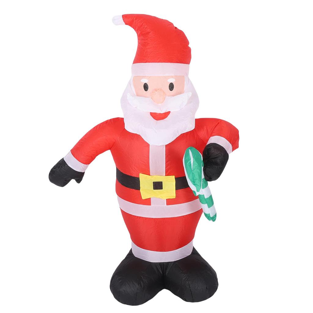 1.2M Inflatable Xmas Santa Claus With LED Lighted Merry Christmas Outdoor Xmas parties Garden Yard Decoration Water Proof