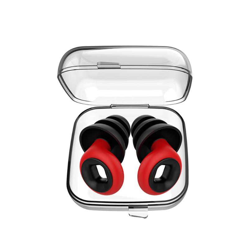 

Dual Ring Motorcycle Riding Sleeping Earplugs with Noise Reduction and Sound Insulation
