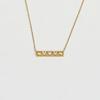 Amour Bar 18k Necklace
