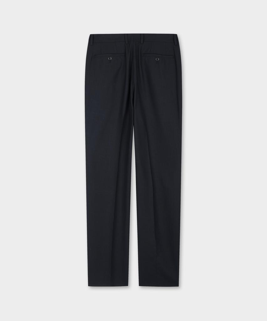 BROOKS BROTHERS Wool Trousers (Dark Navy) (Bbptmbg101)