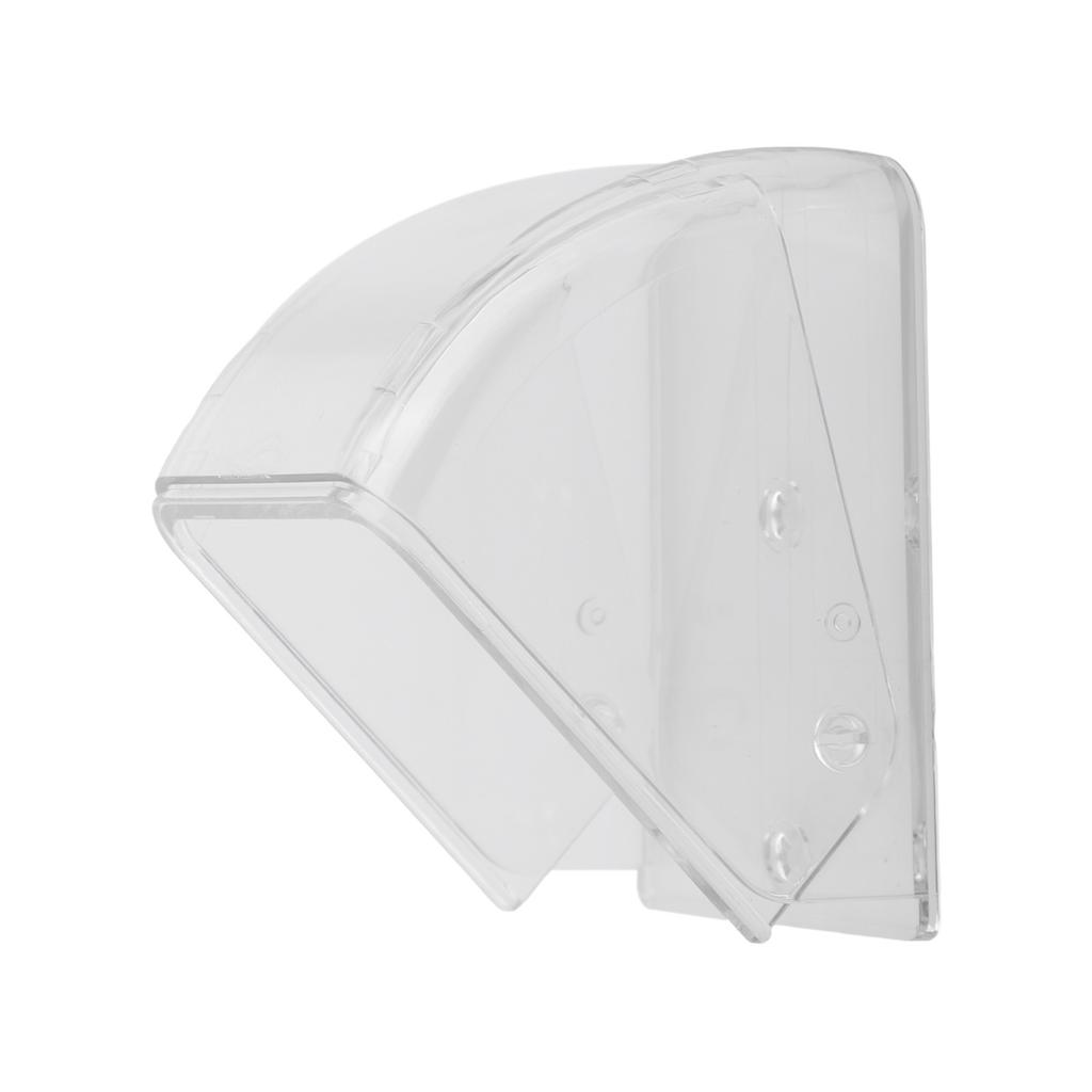 1pc Wireless Doorbell Cover Outdoor Waterproof Call Cover Transparent Protector Dustproof Door Ring Button Rain Cover