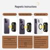 Magnetic Phone Fill Light with Stand - Portable High Brightness Photography Lighting for Live Streaming.