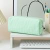 Striped Pencil Case Zippered Polyester Pen Pouches Light Weight Large Capacity Pen Organiser For School Office Travel