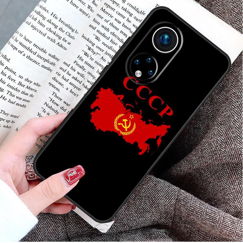 

Red Soviet Union USSR Flag Case For Honor Magic 8 Pro 5 6 7 Lite Honor 400 200 50 70 90 X9d X9c X9b X9a X8b Win RT Cover Honor X9c