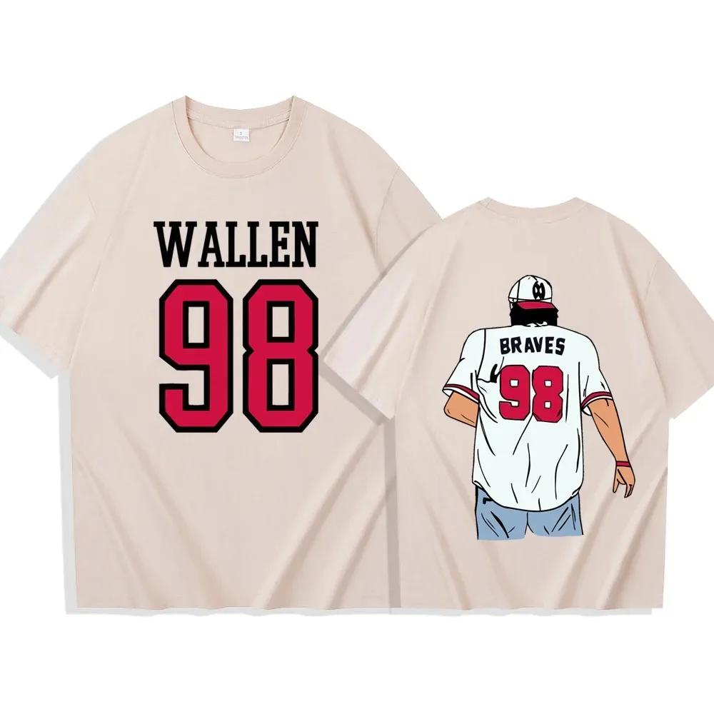 

Высококачественный хлопок Morgan Wallen One Thing At A Time футболки модные Harajuku O-образный вырез с коротким рукавом мужские и женские рубашки подарок фанатам XXXXXL золотой